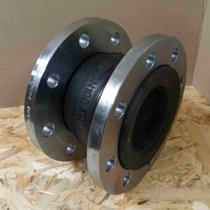 Kompenzátor pryžový přírubový 1501 DN100 PN16 EPDM, příruby CS+Galv. L=135 -12/+10mm
