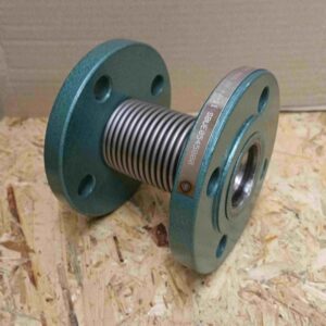 Kompenzátor axiální vlnovcový přírubový DN25 PN16 AISI321 L=105 +/-11 mm