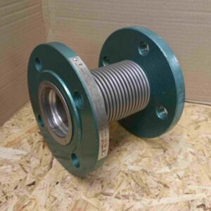 Kompenzátor axiální vlnovcový přírubový DN50 PN16 AISI321 L=150 +/-20 mm