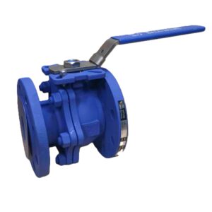 Kohout kulový přírubový s ruční pákou K85 111 540 DN65 PN40 A216-WCB PPL/AISI304 L=170