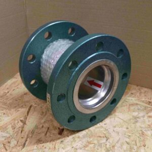 Kompenzátor axiální vlnovcový přírubový DN80 PN16 AISI321 L=155 +/-25 mm