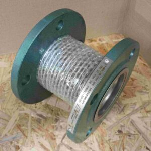 Kompenzátor axiální vlnovcový přírubový DN65 PN16 AISI321 L=140 +/-20 mm